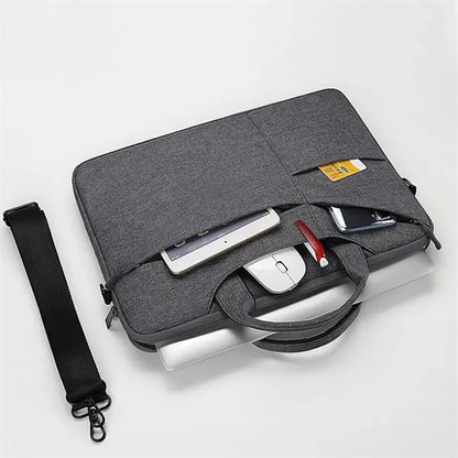 Single Shoulder Handheld Waterproof Briefcase Laptop Bag