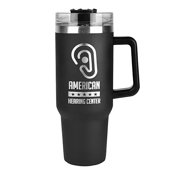 The Forty - Double Wall Tumbler with Handle
