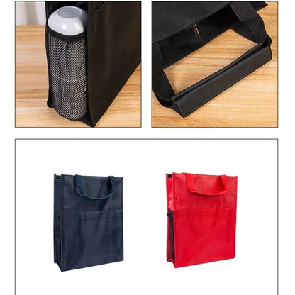 Large capacity multi-purpose portable zipper document bag