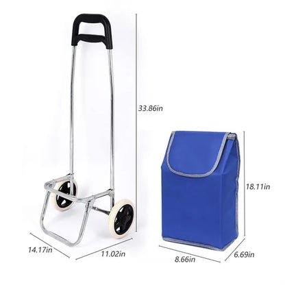 Multi Portable Folding Shopping Luggage Trolley Cart