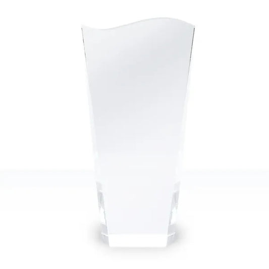 7 3/4" Clear Wave Top Award