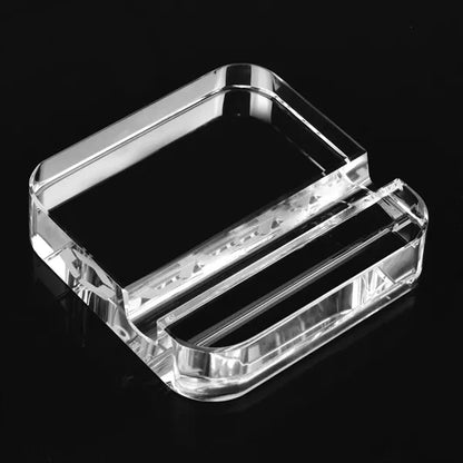 Square Crystal Phone Stand Paperweight