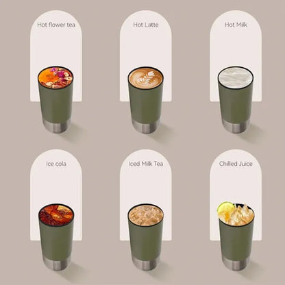 Durable Insulated Gift Stainless Steel Tumbler with Straw