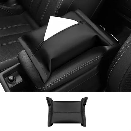 Car Leather Tissue Box Bags