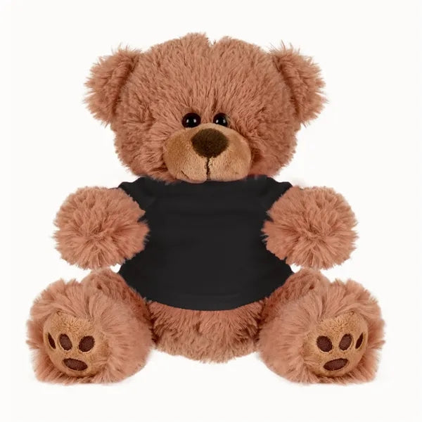 Plush Bear w/ Embroidered Paws and T-Shirt