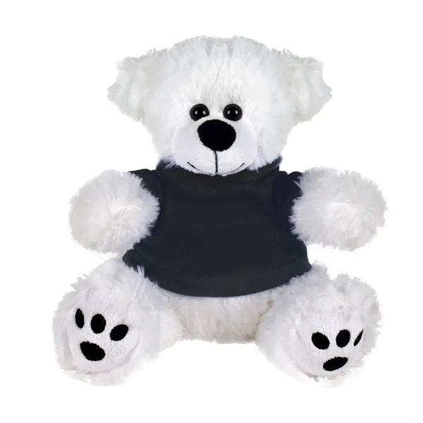 Plush Bear w/ Embroidered Paws and T-Shirt