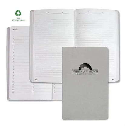 Samoa ECO Indexed Recycled White Page Journal