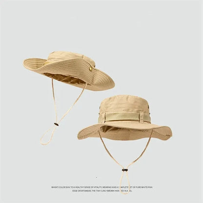 Sun Protection Floppy Visor Bucket Hat