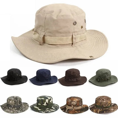 Sun Protection Floppy Visor Bucket Hat