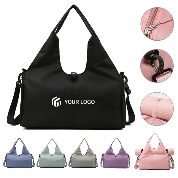 Large capacity dry wet separation sports storage travel bag
