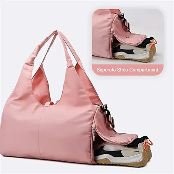 Large capacity dry wet separation sports storage travel bag