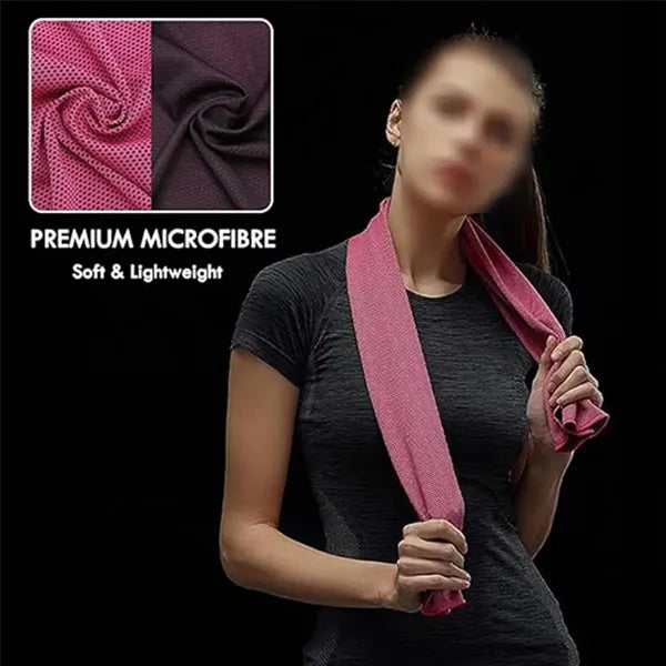 Golf camping fitness breathable quick dry ice cooling towel