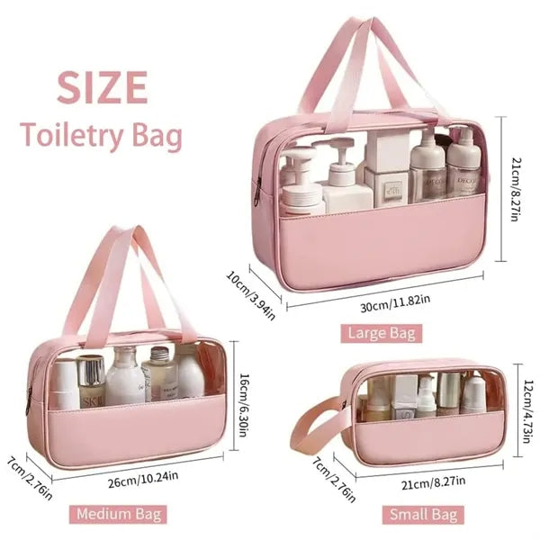 Travel Makeup Pouch Toiletry Bag Cosmetic Organizer Bag