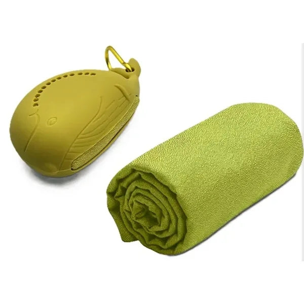 Whale-Shaped Cooling Towel
