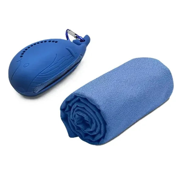 Whale-Shaped Cooling Towel