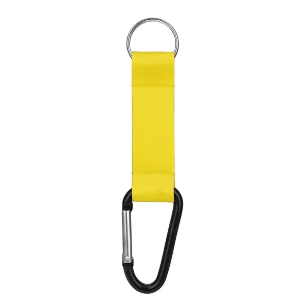 3/4" Pocket Lanyard W/Carabiner & Keyring
