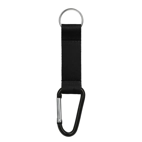3/4" Pocket Lanyard W/Carabiner & Keyring