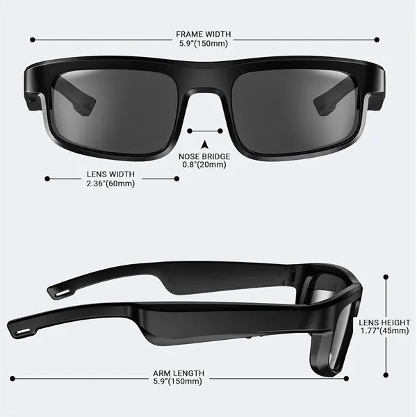 Smart Sunglasses with Bluetooth Speaker