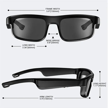 Smart Sunglasses with Bluetooth Speaker