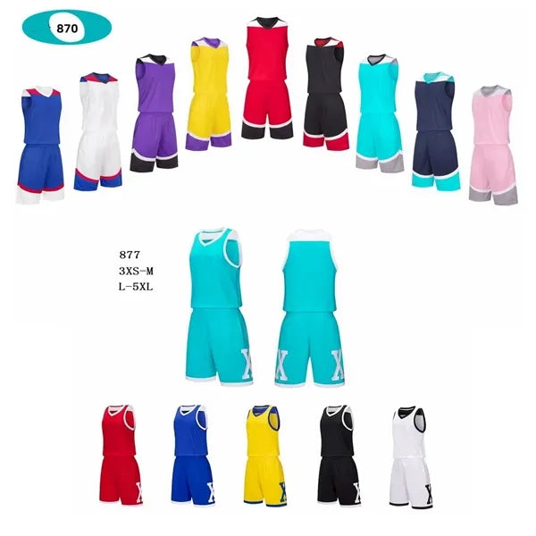 Custom Basketball Uniform (3XS-6XL)
