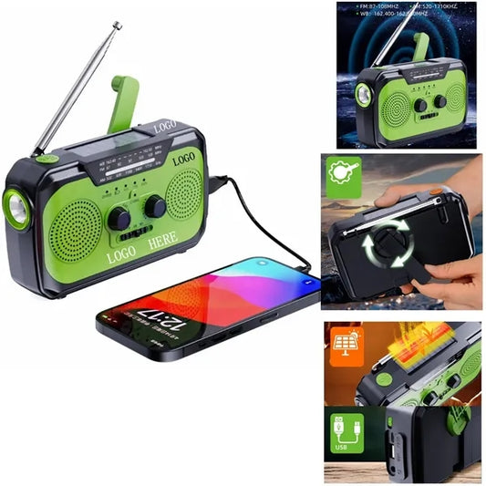 Multi-function Hand Crank Radio