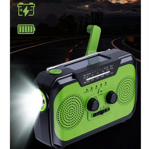 Multi-function Hand Crank Radio