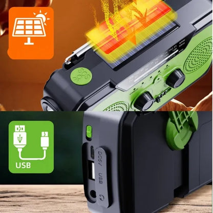 Multi-function Hand Crank Radio