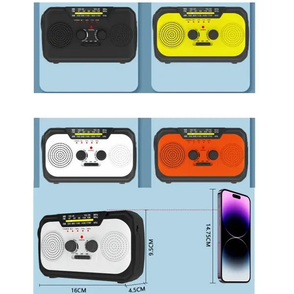 Multi-function Hand Crank Radio
