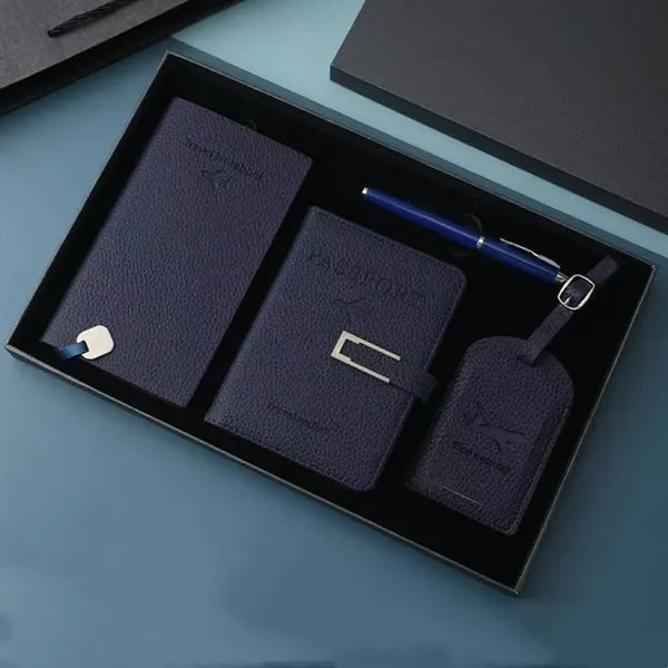 PU Leather Travel Set