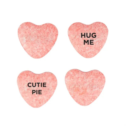 Large Header Bag with Imprinted Conversation Hearts