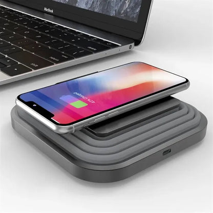 Wireless Charging Station with Lamp