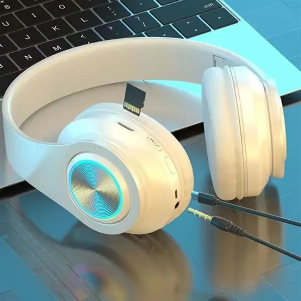 Foldable Long Playtime Head-Mounted Wireless Headphone