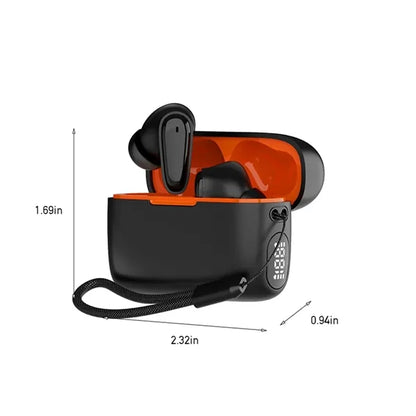 Sports Digital Display Wireless Bluetooth In-Ear Headphones