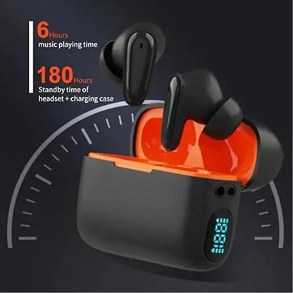 Sports Digital Display Wireless Bluetooth In-Ear Headphones