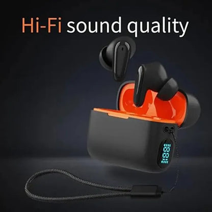 Sports Digital Display Wireless Bluetooth In-Ear Headphones