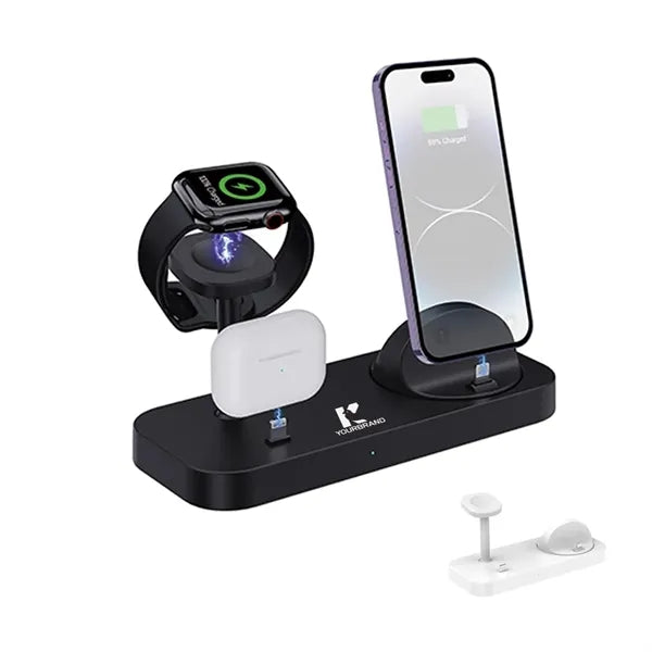 New 3-in-1 mobile phone earphone watch dock wireless charger