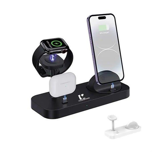 New 3-in-1 mobile phone earphone watch dock wireless charger