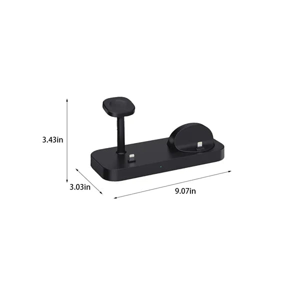 New 3-in-1 mobile phone earphone watch dock wireless charger