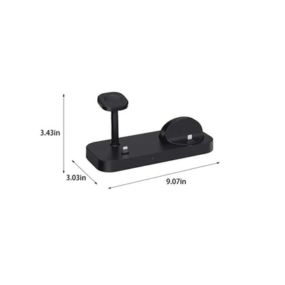 New 3-in-1 mobile phone earphone watch dock wireless charger