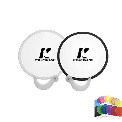 Handled Portable Foldable Round Flying Disc Fans for Summer