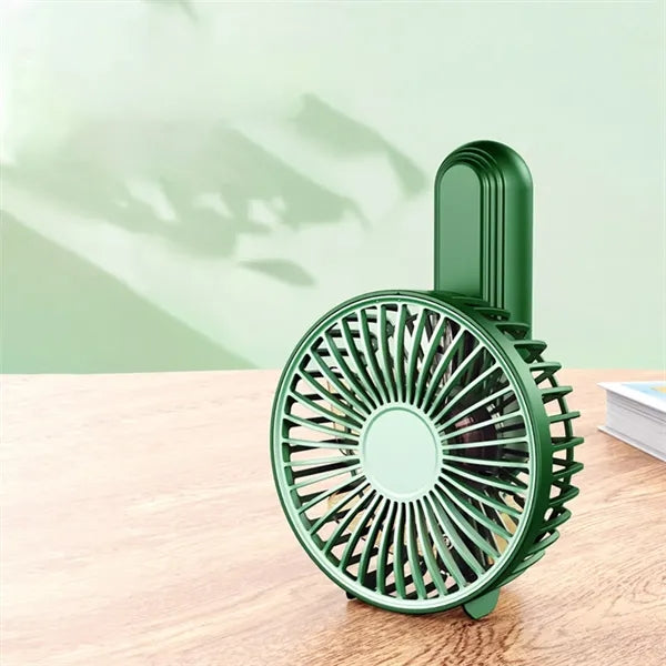 Stylish lightweight durable high-power handheld small fan