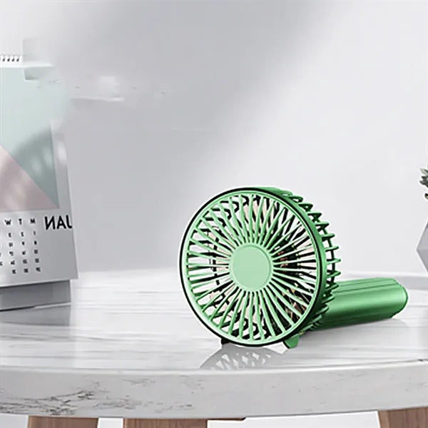 Stylish lightweight durable high-power handheld small fan