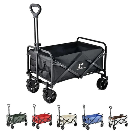 Portable Folding Camping Wagon Cart with Handle