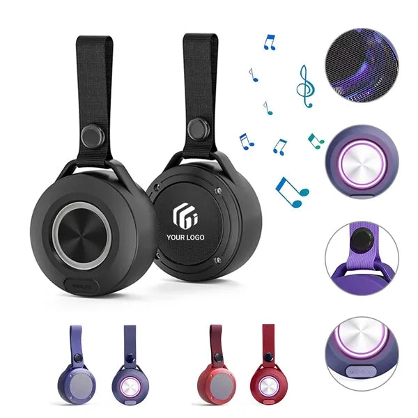 Outdoor waterproof portable wireless bluetooth speaker