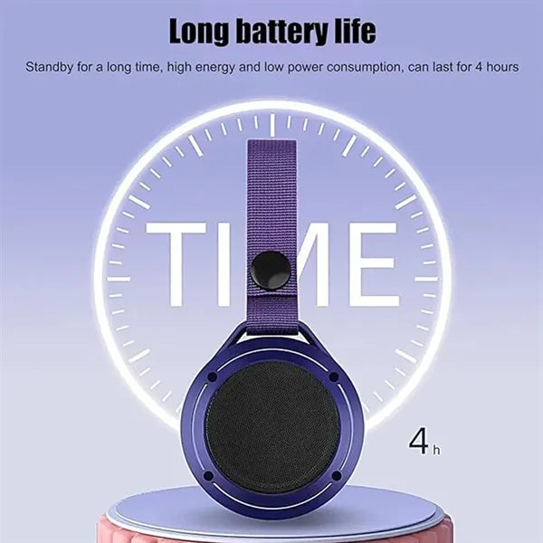 Outdoor waterproof portable wireless bluetooth speaker