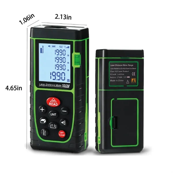 Portable Digital Laser Distance Meter with LCD Display