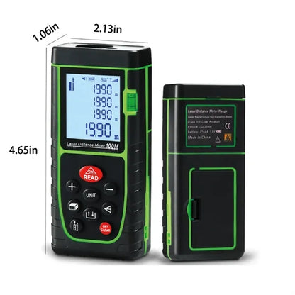 Portable Digital Laser Distance Meter with LCD Display