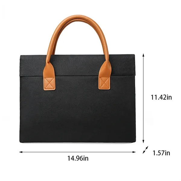 Oxford cloth portable business conference laptop briefcase
