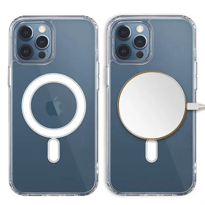 IPhone 13 case series clear with Mag safe capabilies