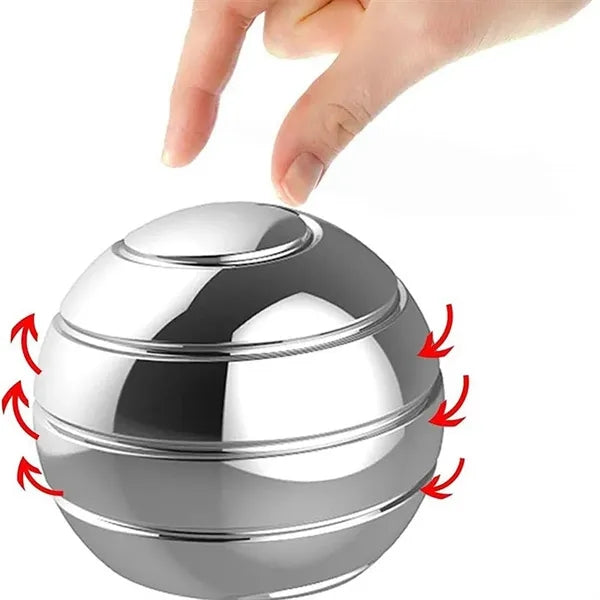 Desktop Spherical Transfer Fingertip Gyroscope